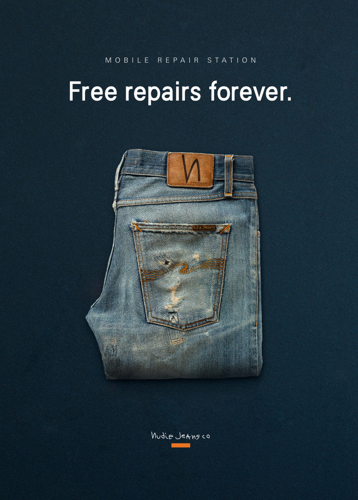 Mobile Repair Station von Nudie Jeans