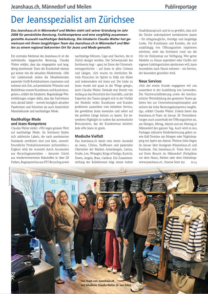 Unser Jeanshaus.ch - Team freut sich auf deinen Besuch!