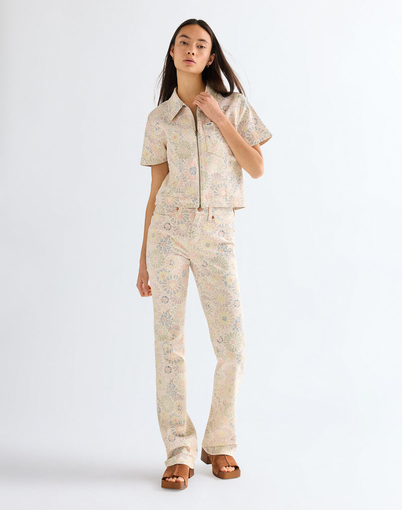 WRANGLER SHIRT JACKET Firework Floral