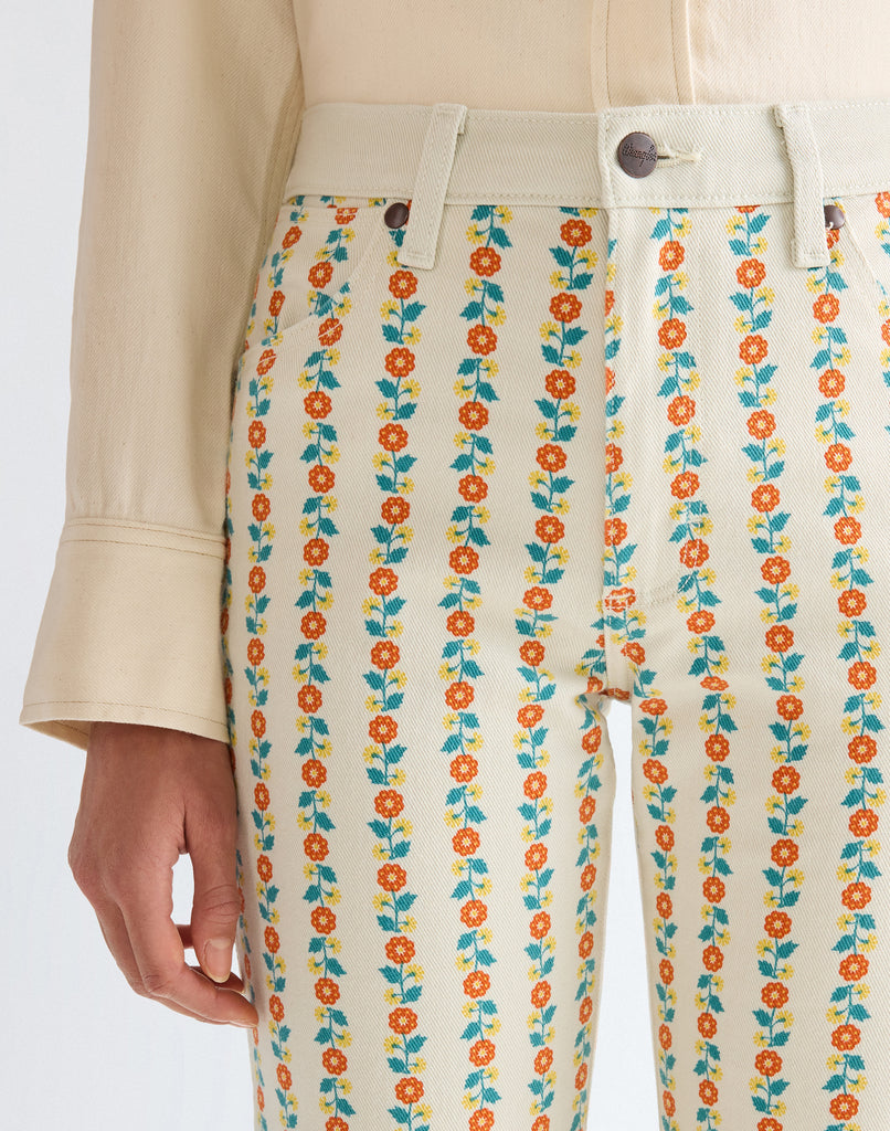 WRANGLER 70S FLARED FOLKSY Floral