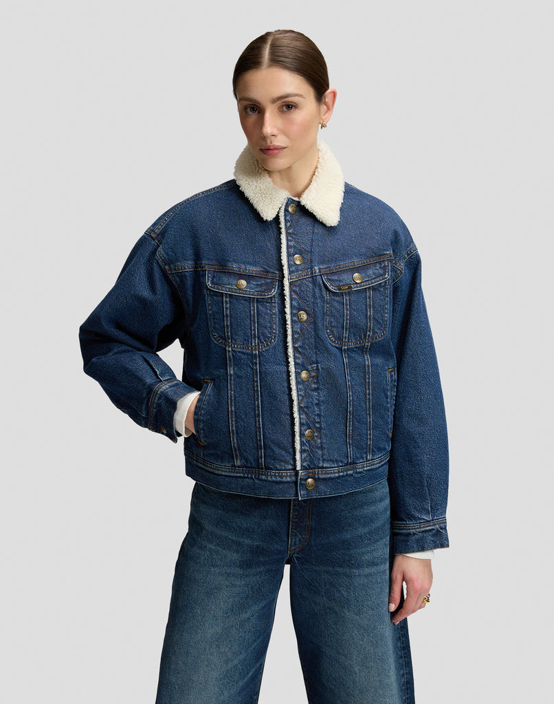 LEE RELAXED SHERPA RIDER JKT Dandy