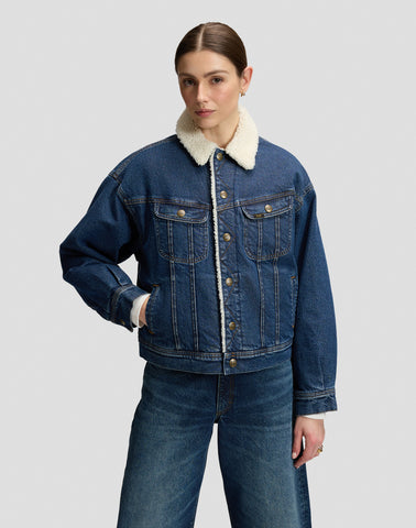LEE RELAXED SHERPA RIDER JKT Dandy