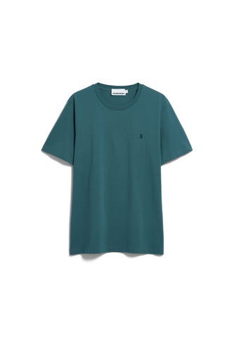 ARMEDANGELS JAAMES T-SHIRT Petrol Velvet