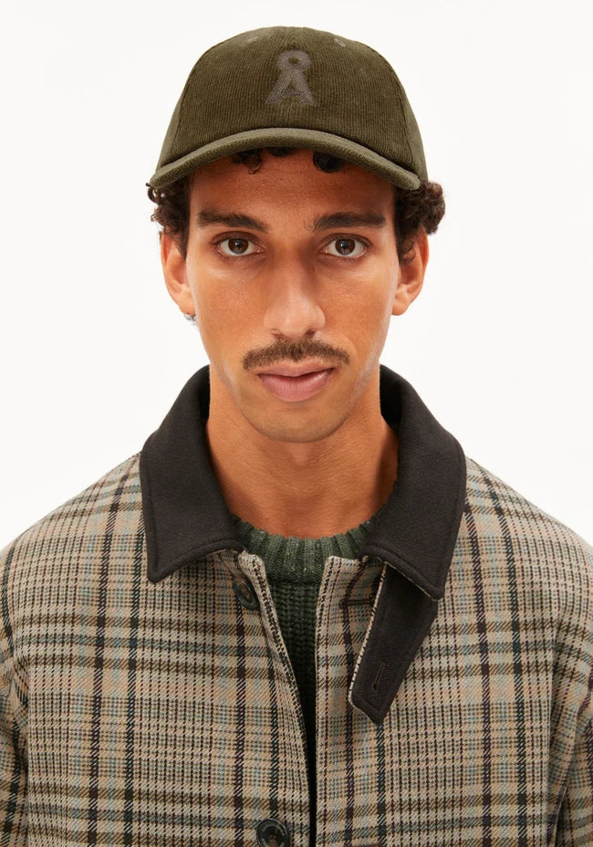 ARMEDANGELS YENAAS CORD CAP Dark Earth