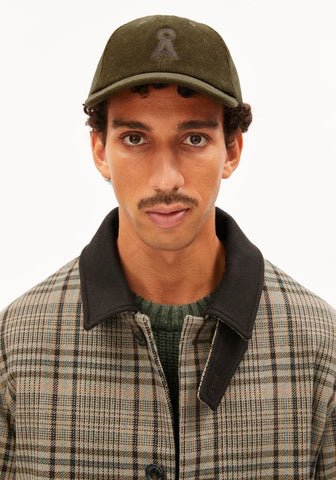 ARMEDANGELS YENAAS CORD CAP Dark Earth