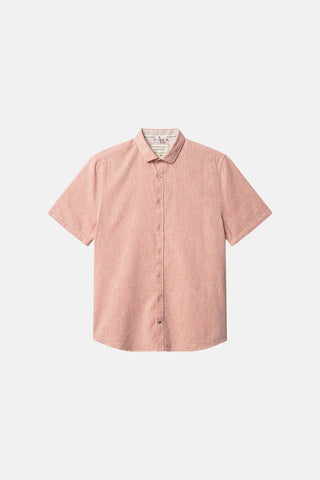 Colours & Sons 9024-320 Shirt-Linen Blend 199 Sienna