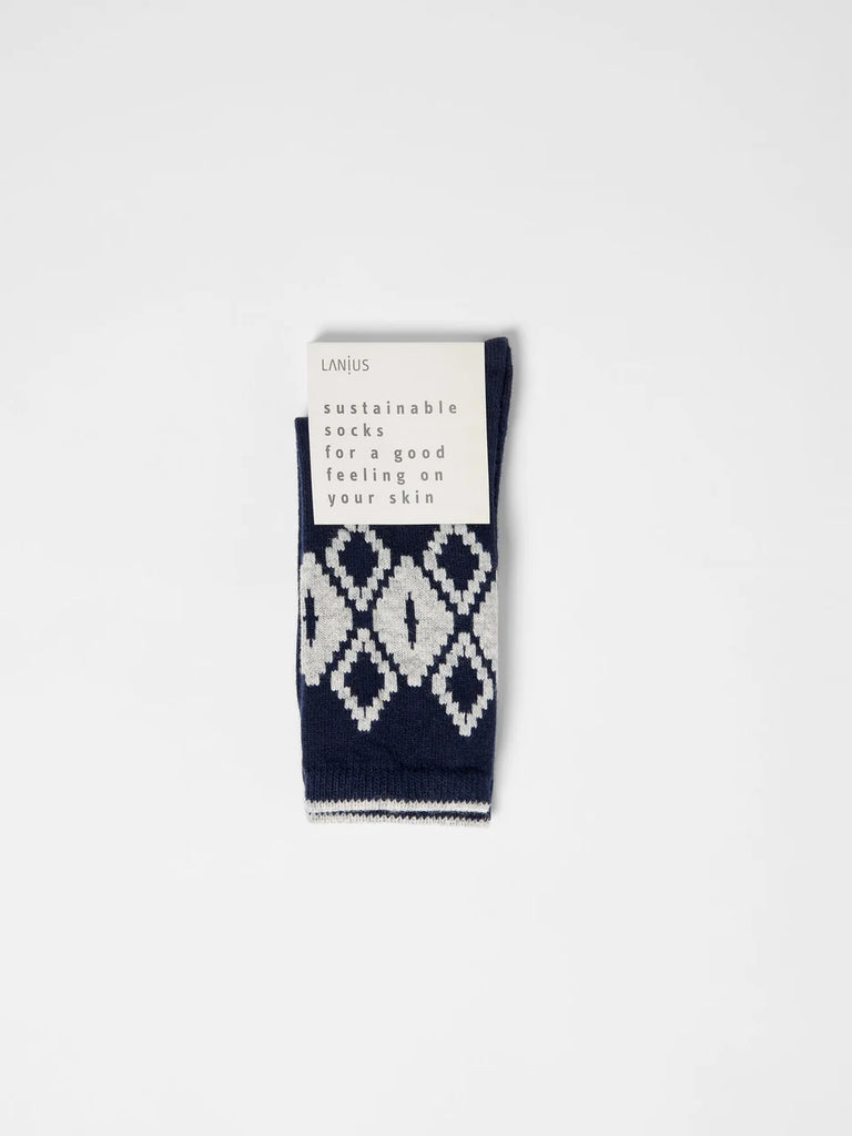 LANIUS NORWEGER SOCKEN GOTS Midnight