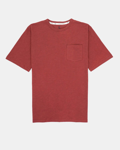 Colours & Sons 9023-580  T-Shirt - Slub 375 Merlot