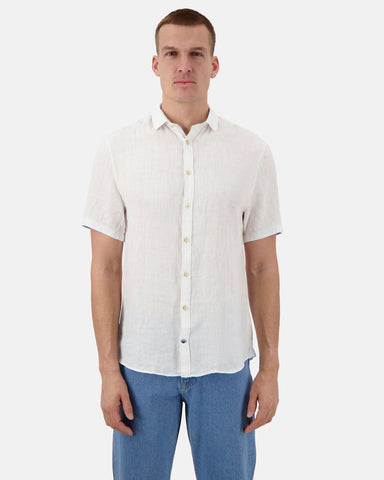 Colours & Sons 9024-310 Shirt-Linen 049 White