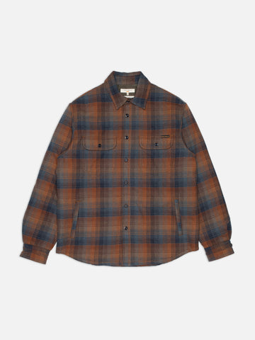 NUDIE JEANS GLENN PADDED SHIRT CHECK Multi