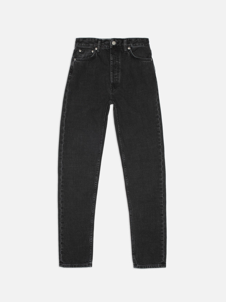 NUDIE JEANS BREEZY BRITT Friendly Black
