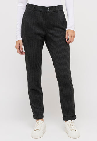 Angels Louisa Chino Tu Jacquard Jersey Stripe Anthracite