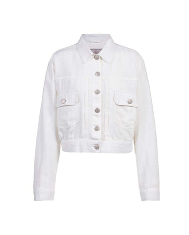 HERRLICHER DOTTY JEANSJACKE LINEN COTTON Offwhite