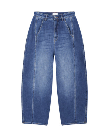 DAWN MOONDUST SOFT DENIM - WIDE BARREL LEG Vintage Blue