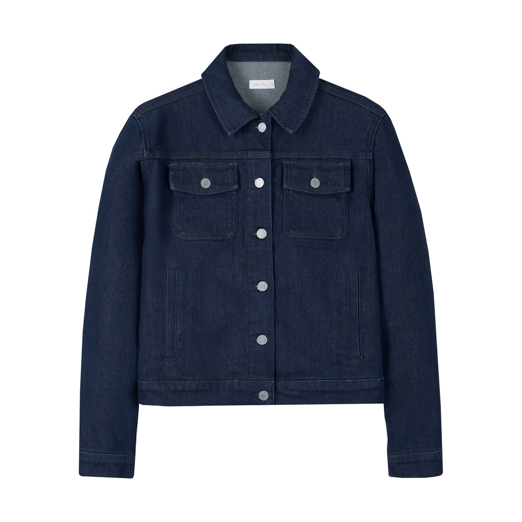DAWN DENIM CALLISTO JACKET Rinse Blue