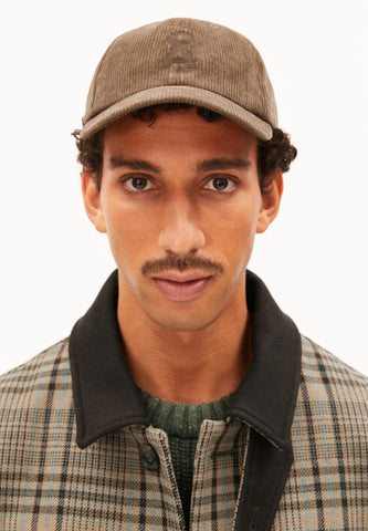 ARMEDANGELS YENAAS HEAVY CORDUROY CAP W Amberwood