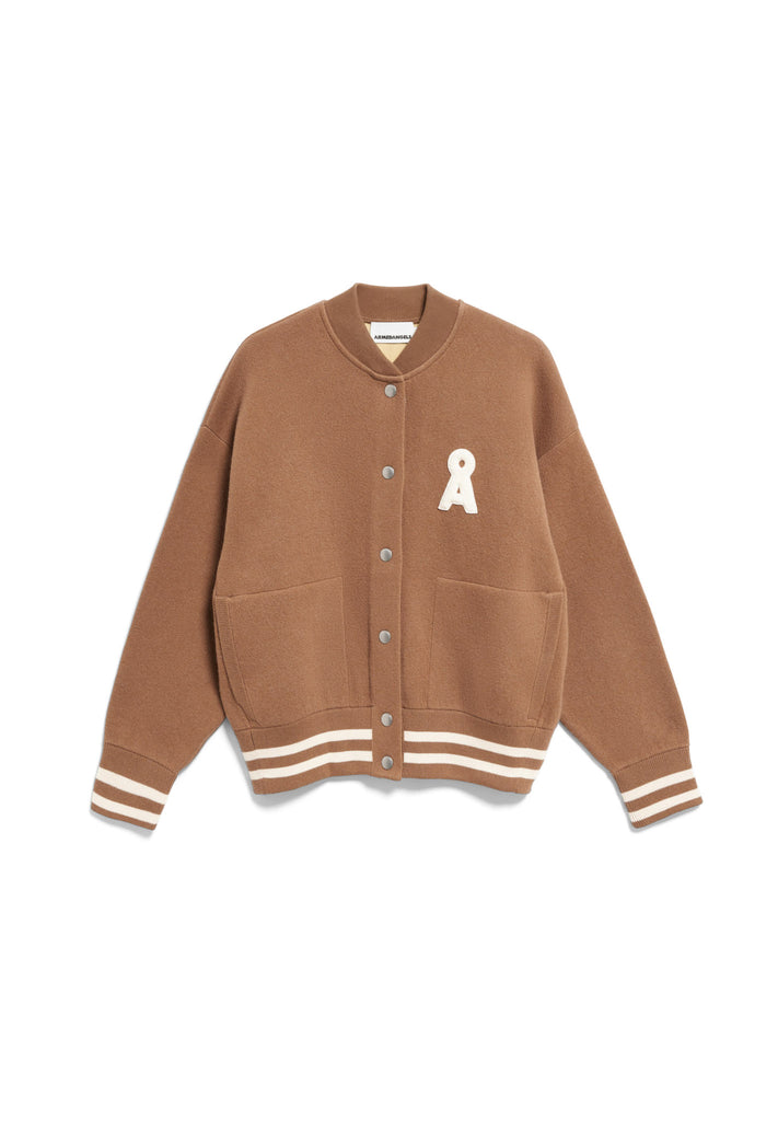 ARMEDANGELS ICONIC Å BOMBER JACKET Amberwood - Golden Hay