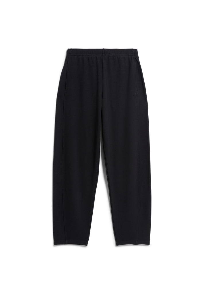 ARMEDANGELS BASIC JERSEY BARREL PANT Black