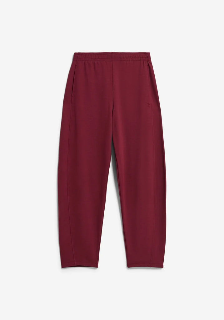 ARMEDANGELS BASIC JERSEY BARREL PANT Velvet Red