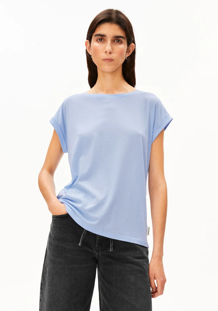 ARMEDANGELS JILAANA T-SHIRT Soft Blue