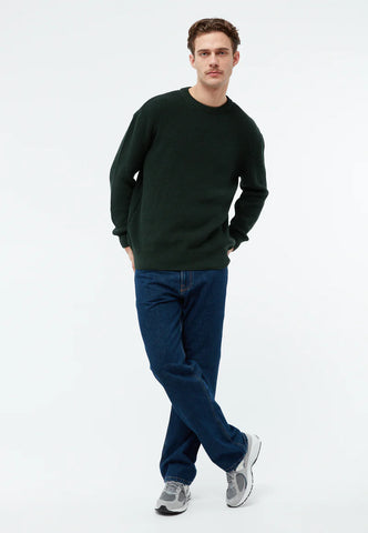 GIVN BERLIN Strickpullover GBBRENDAN loose Fit - Bottle Green