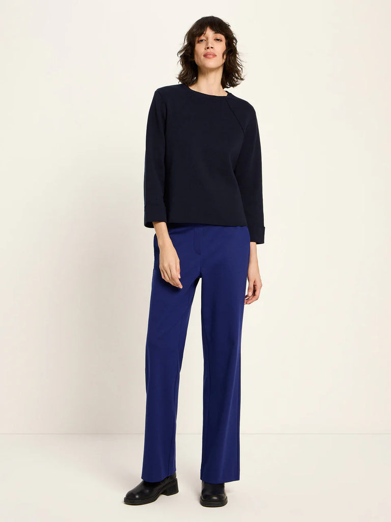 LANIUS PULLOVER IN PUNTO MILANO GOTS Midnight