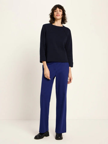 LANIUS PULLOVER IN PUNTO MILANO GOTS Midnight