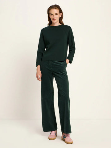 LANIUS PULLOVER IN PUNTO MILANO GOTS Forest