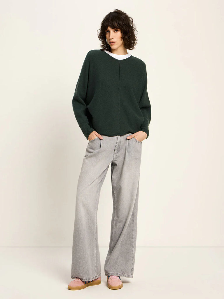 LANIUS FLEDERMAUS PULLOVER GITS Forest Melange