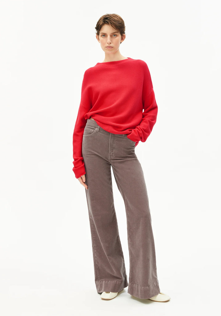 ARMEDANGELS MERINAA LINKS LINKS SWEATER Candy Apple