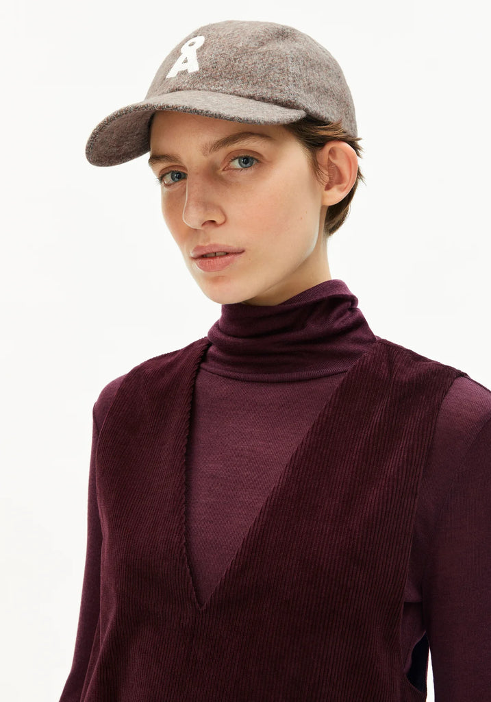 ARMEDANGELS YENAAS TWEED Pure - Walnut Cream