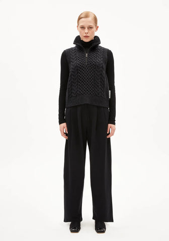 ARMEDANGELS OLAIAAS CABLE Steel Melange