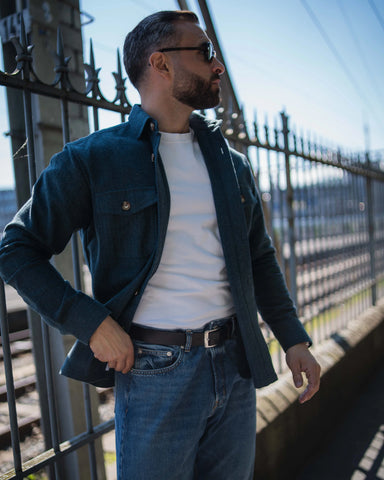 MANILO OVERSHIRT IN GRÜN