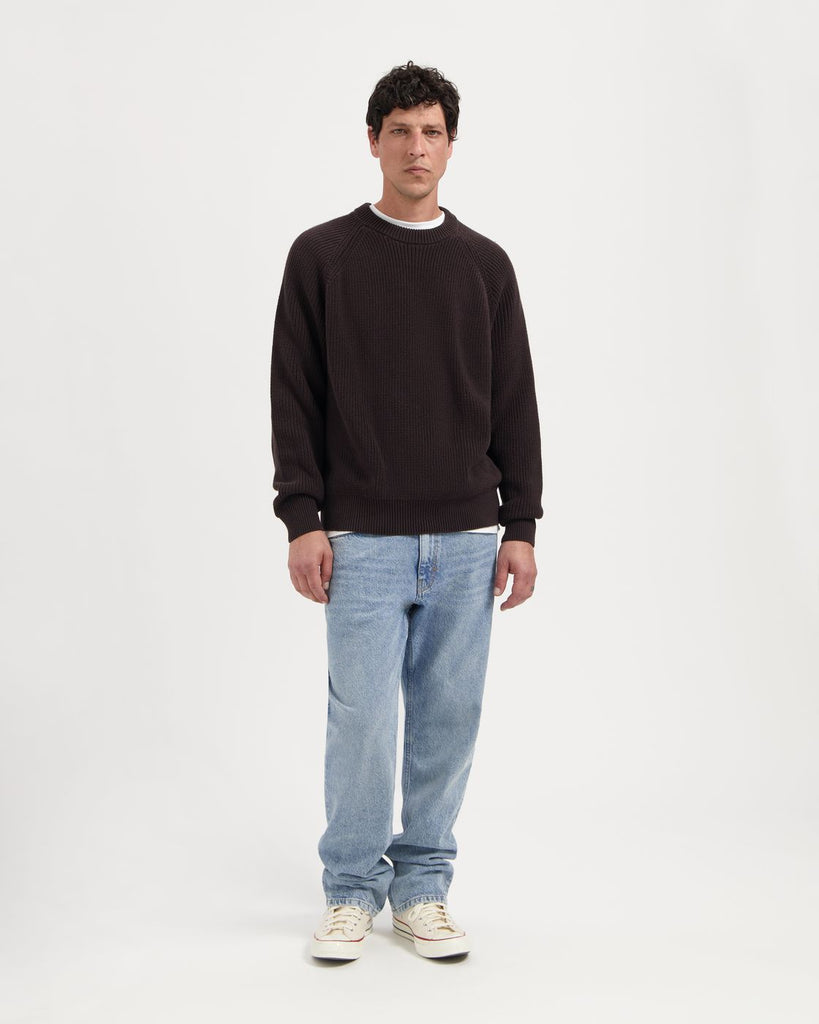 KUYICHI DUKE KNIT Dark Brown