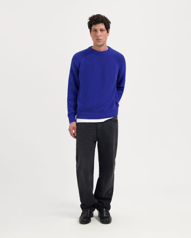 KUYICHI DUKE KNIT Dusk Indigo