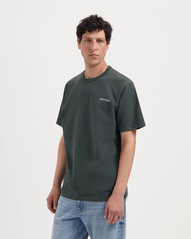 LIAM HEAVYWEIGHT SIGNATURE TEE Woodland Gray