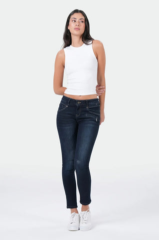 MIRACLE OF DENIM SUZY SKINNY Verona Blue