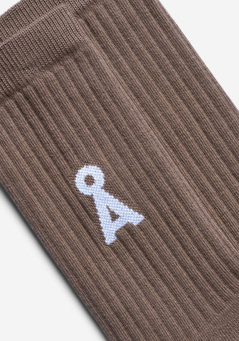 Armedangels Socken SAAMUS BOLD SOCKS Walnut Cream