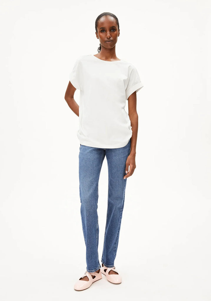 ARMEDANGELS IDAARA T-SHIRT White