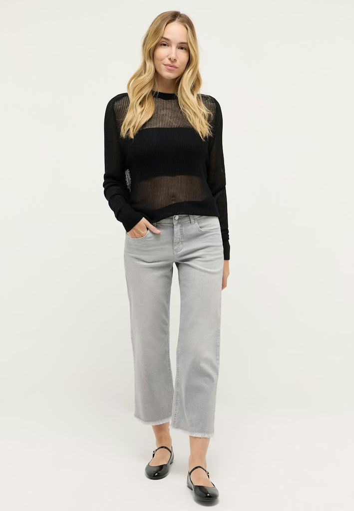 ANGELS JEANS LINN BOHO / LINN FRINGE Light Grey Random Used