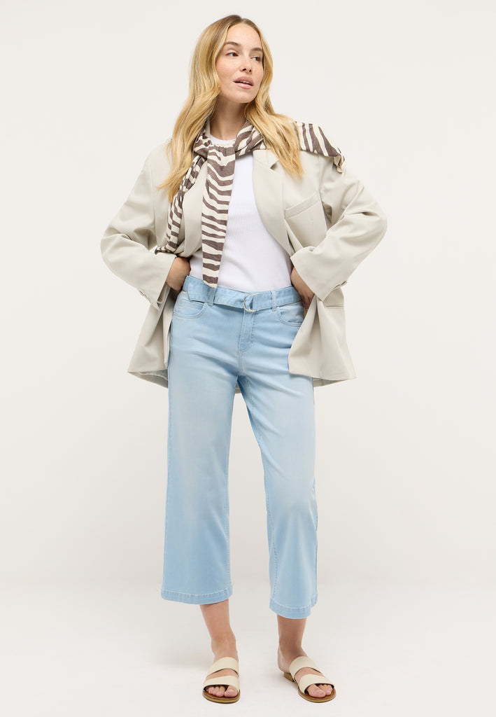 ANGELS JEANS LINN CITY / LINN BELT Bleached Blue Used