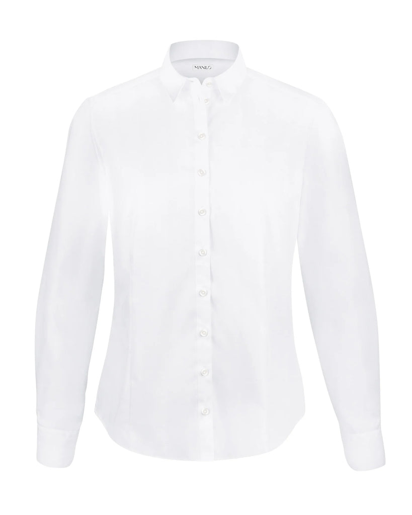 MANILO STRETCH-BLUSE SOPFIA NOS Weiss