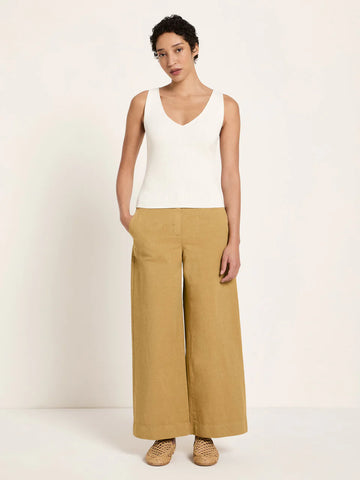 LANIUS RIPPENSTRICK TOP GOTS Off White