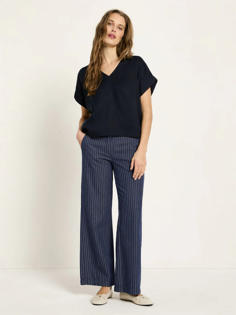 LANIUS BLUSENSHIRT AUS TENCEL Midnight