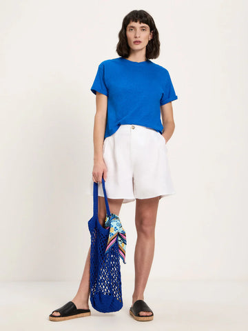 LANIUS KURZARMSHIRT GOTS Lapis