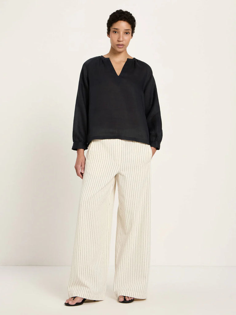 LANIUS 3/4 ARM BLUSE Onyx