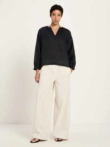 LANIUS 3/4 ARM BLUSE Onyx