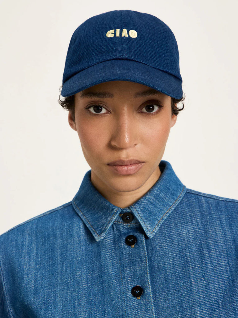 LANIUS DENIM KAPPE Blue Denim