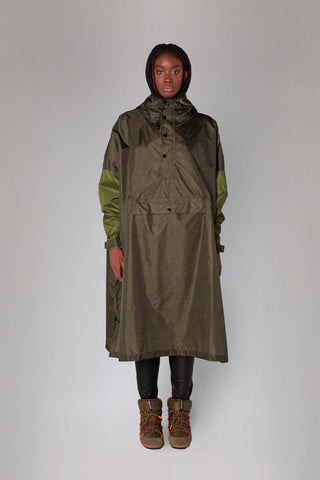 Rainkiss Rain Poncho Herringbone