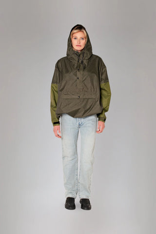 RAINKISS ANORAK Herringbone